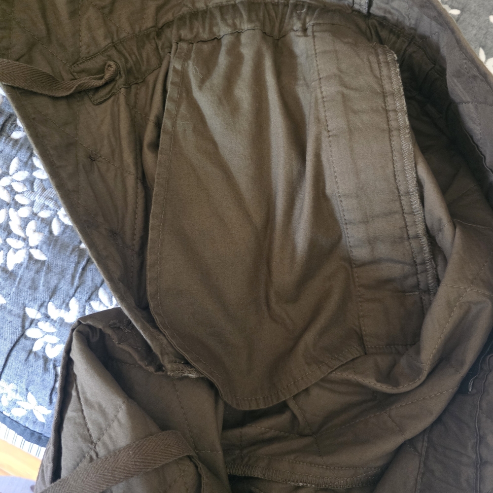 Banana Republic Quilted Capris - Olive Green - Picture 6 of 8
